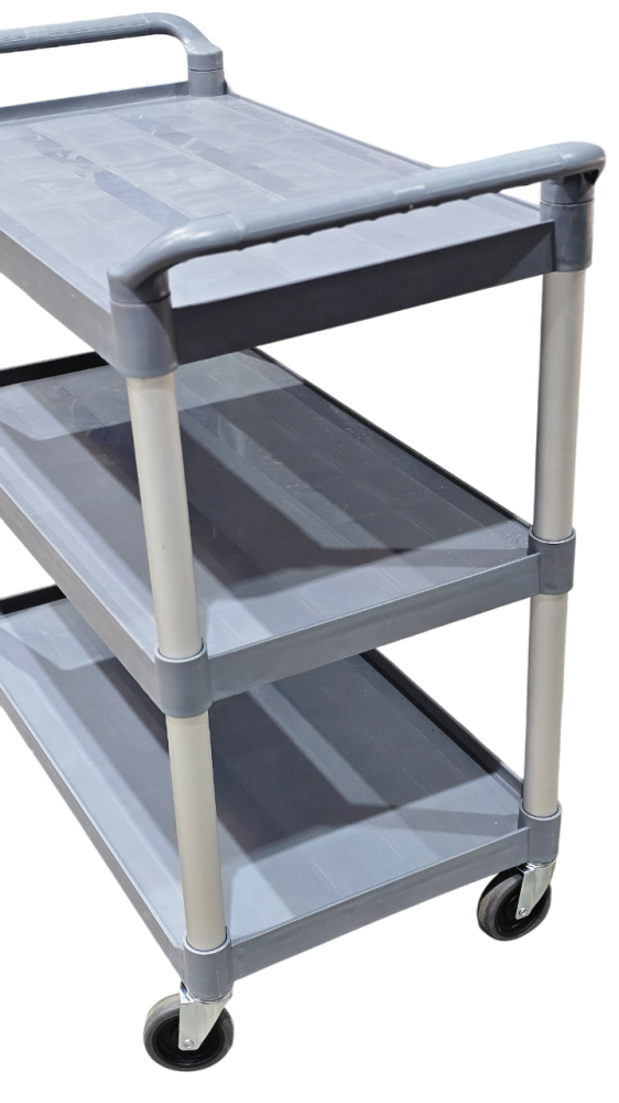 عربة تقديم طعام مزودة بعجلات 90X85X50 سم