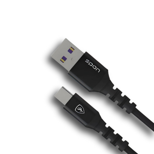 سلك شاحن USB تايب سي قماش ضد القطع SPON