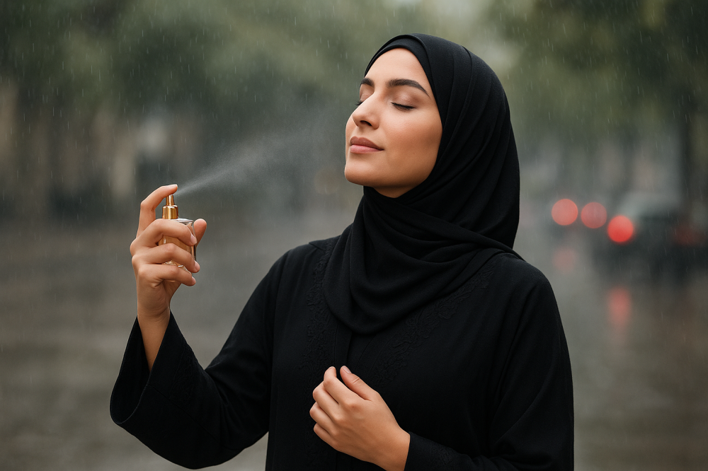 اكتشفي عطور الشتاء الفاخرة من بن زايد – دفئ وأناقة بإطلالتك