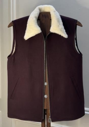 سديري ملكي عنابي