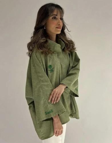 قميص السعودية بتطريز عالي الجوده