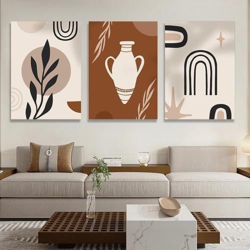 لوحات ثلاثية تصميم عصري