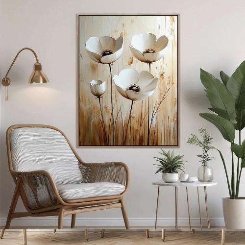 لوحات ورد واشجار تصميم عصري