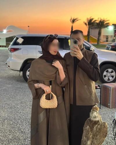 طقم الشتاء عبايه + سديري (اختياري)