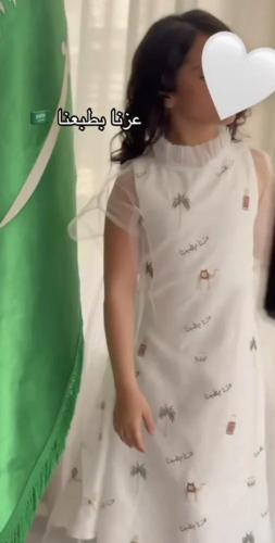 فستان اليوم الوطني بشكل جديد