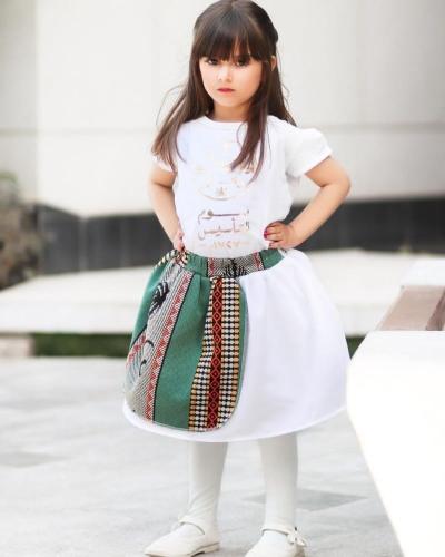 تنوره مع تيشرت اليوم الوطني