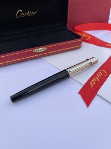 قلم رجالي كارتير اسود فضي