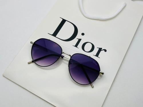 نظارة شمسية رجالية من ديور لون اسود