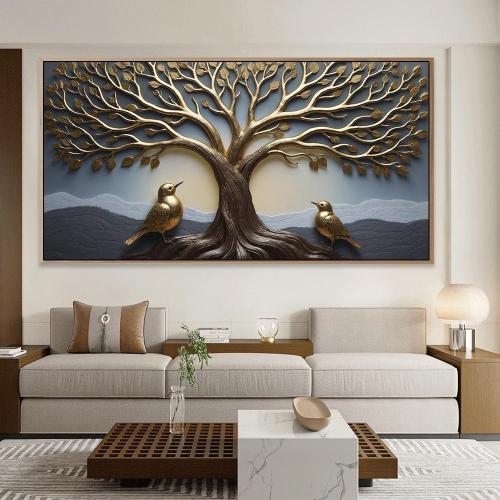 لوحات ورد واشجار تصميم عصري