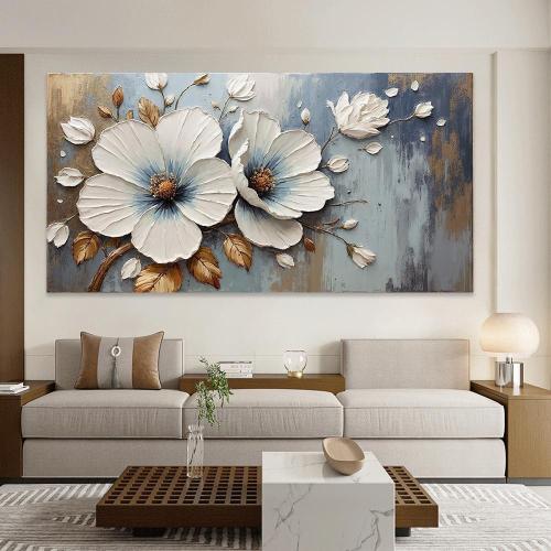 لوحات ورد واشجار تصميم عصري