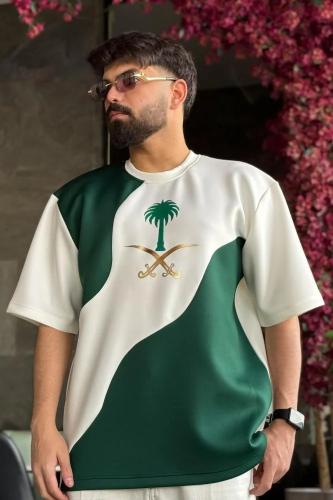 تيشرت اليوم الوطني اوفر زايز