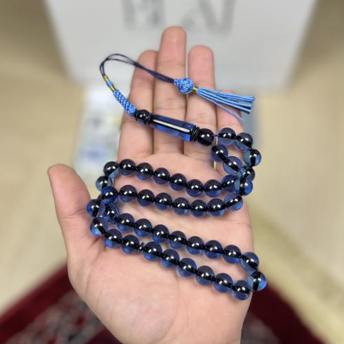 سبحه بكلايت - ازرق شفاف