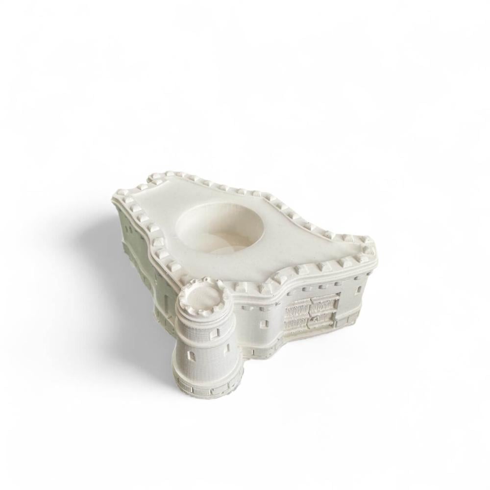 قالب سيليكون مبخرة خريطة بطابع قصر المصمك