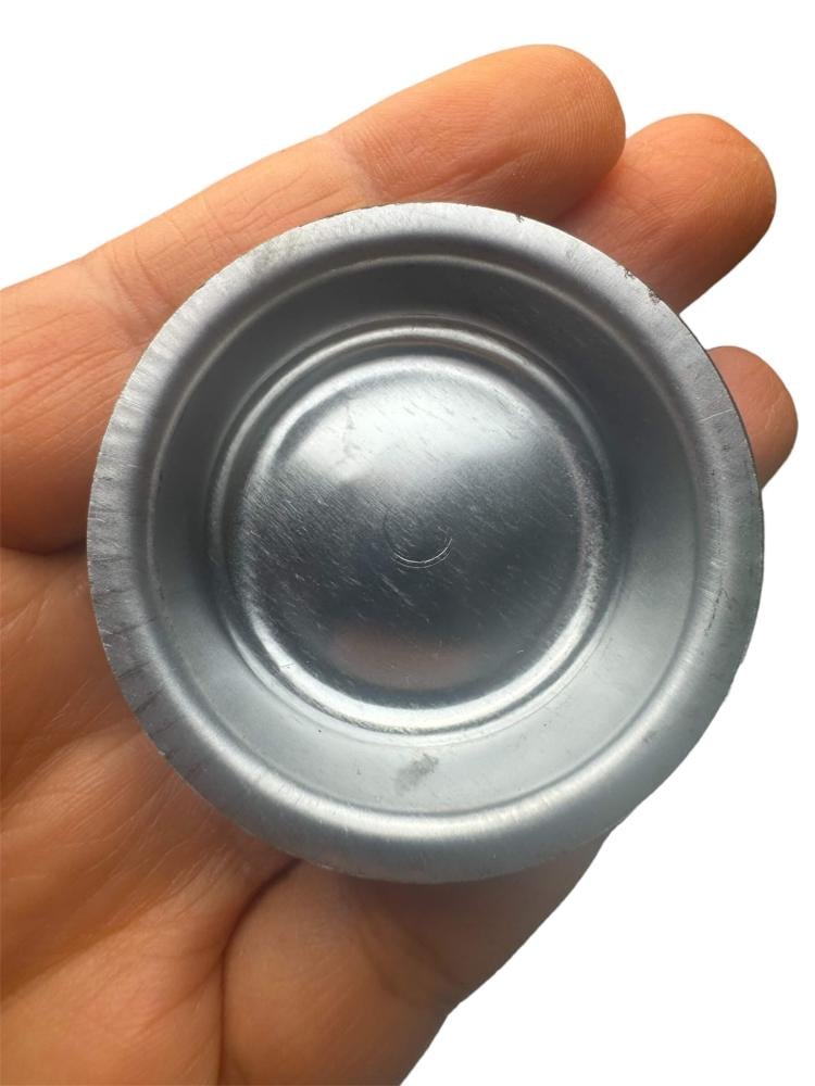 حامل فحم  ( 50 حبة ) بدون فتحات بسعر الجمله( فضي)