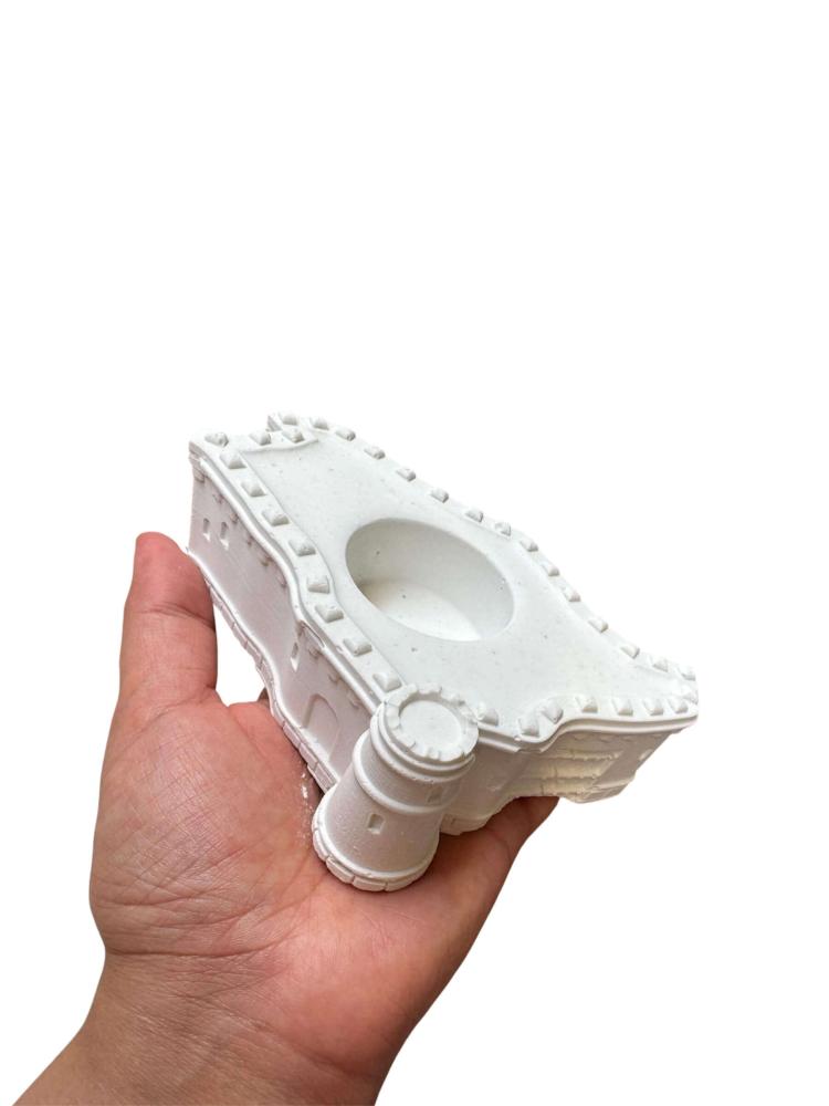 قالب سيليكون مبخرة خريطة بطابع قصر المصمك