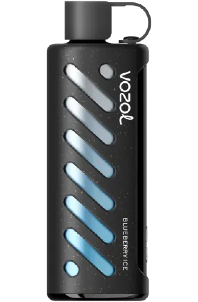 blueberry ice vozol 25k Vozol Rave Blueberry Ice 40000 Puffs (50MG) Disposable Vape main image 1