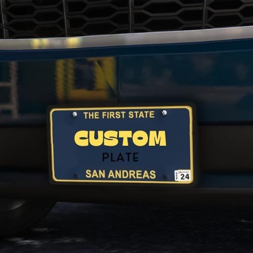 Custom Plate | لوحة مركبة من اختيارك .