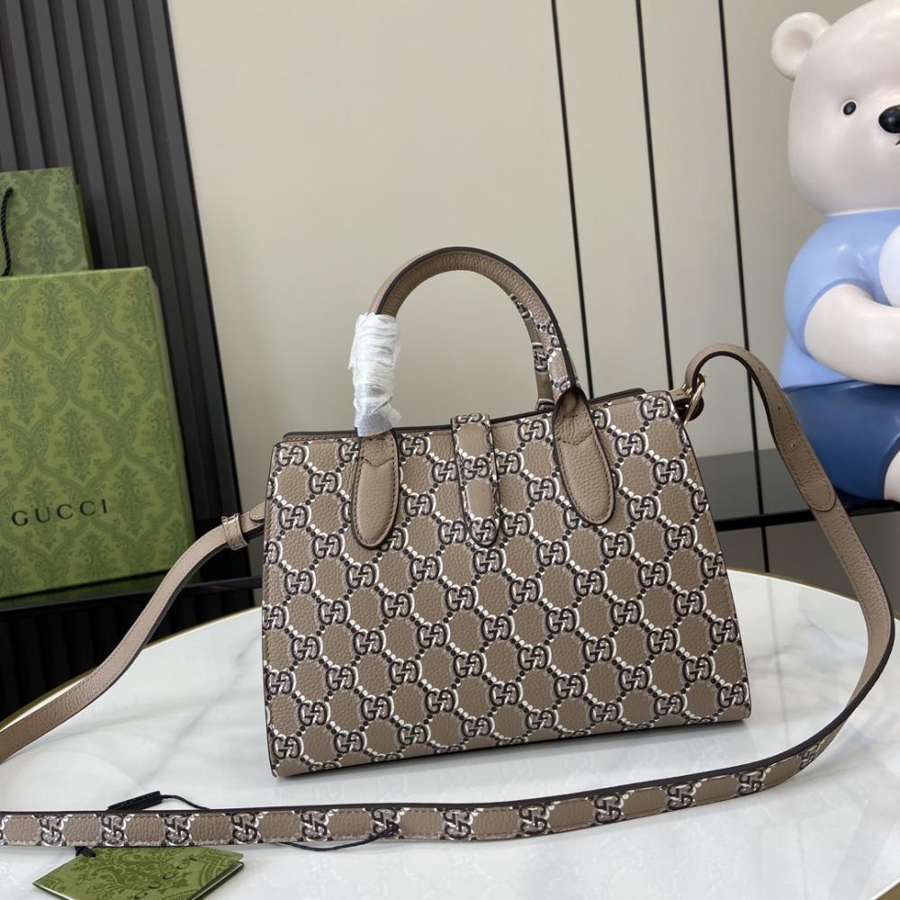 GUCCI SMALL TOTE BAG WITH HOOKCLOSURE