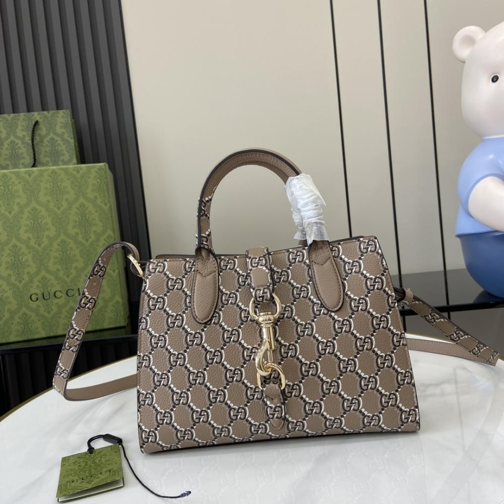 GUCCI SMALL TOTE BAG WITH HOOKCLOSURE