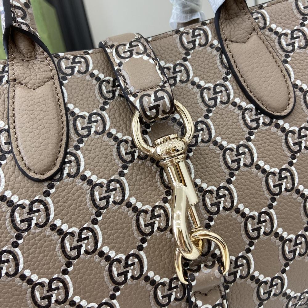 GUCCI SMALL TOTE BAG WITH HOOKCLOSURE