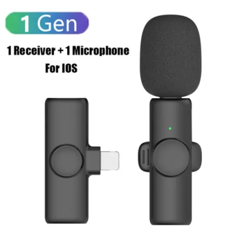 Lavalier Mic مايكروفون لا سلكي لافالير