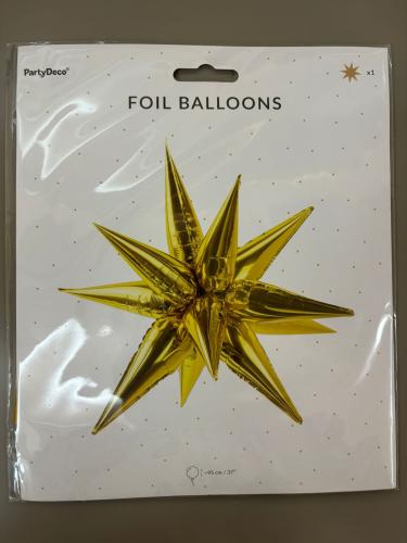 Spiky Star Foil Balloon - بالون قصدير على شكل نجمة