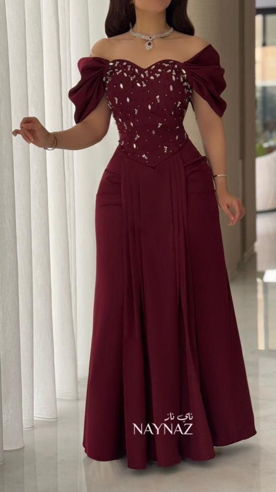 فستان سهرة ناعم