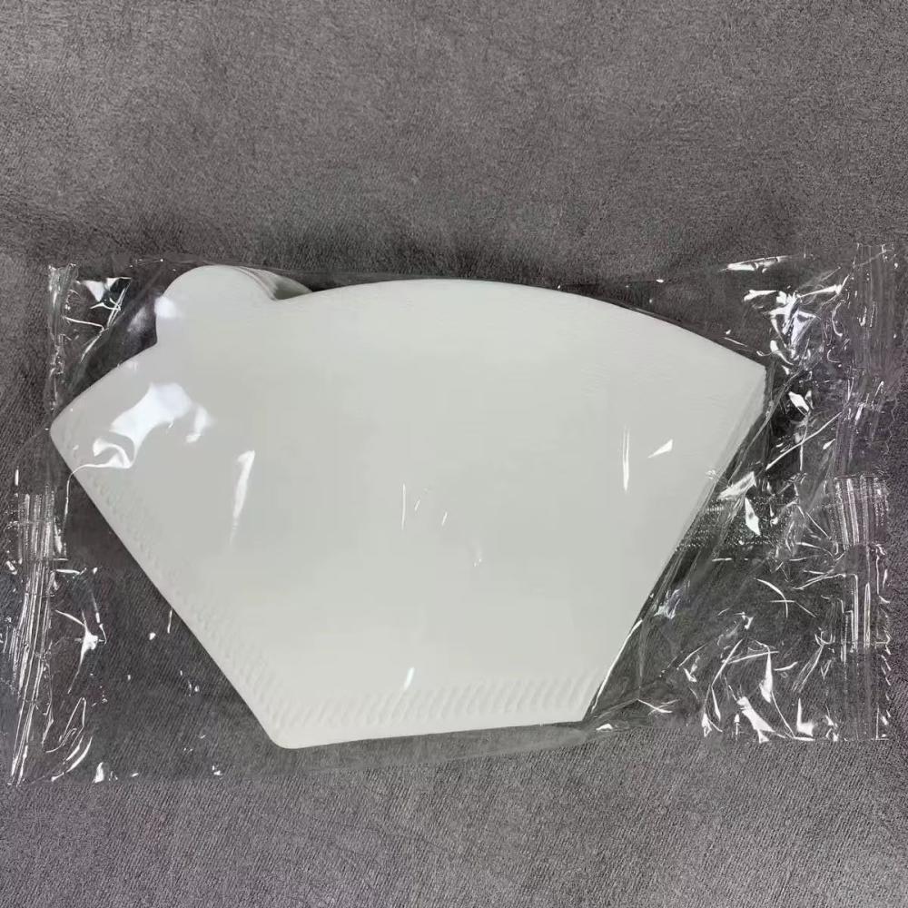 قمع سيراميك لتقطير القهوة اليدوية على شكل زهرة