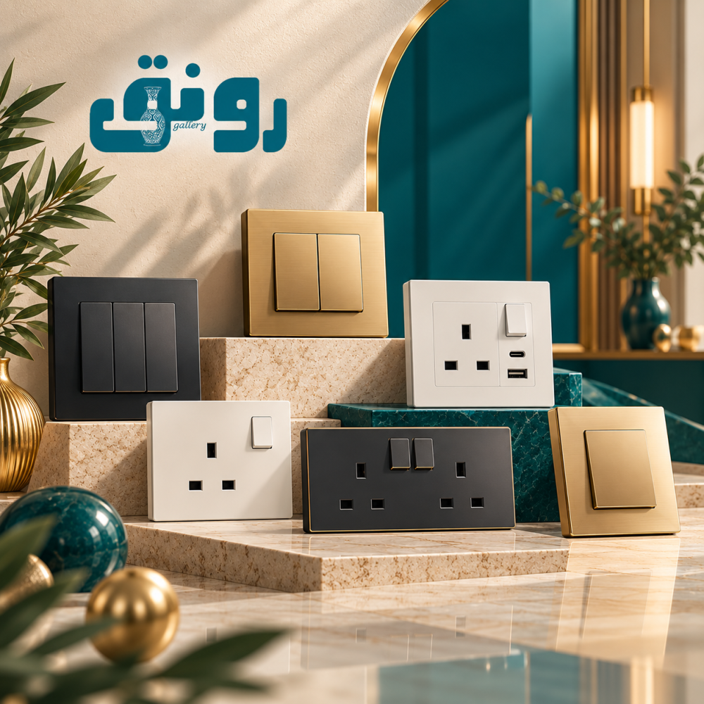 الأفياش والمفاتيح الكهربائية: دليل شامل لاختيار الأنسب لمنزلك