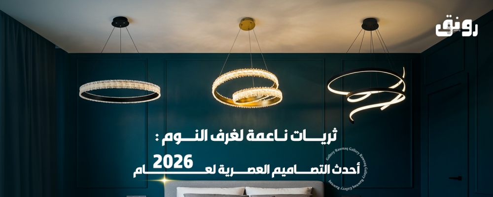 ثريات ناعمة لغرف النوم