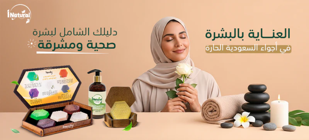 العناية بالبشرة في أجواء السعودية الحارة: دليلك الشامل لبشرة صحية ومشر