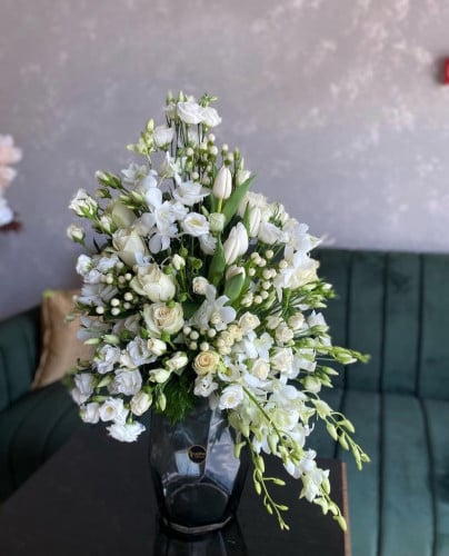 فازة ورد طبيعي N7