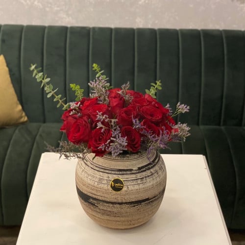 فازة ورد طبيعي N2