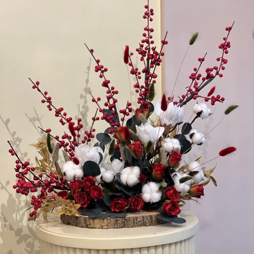 فازة ورد صناعي L19