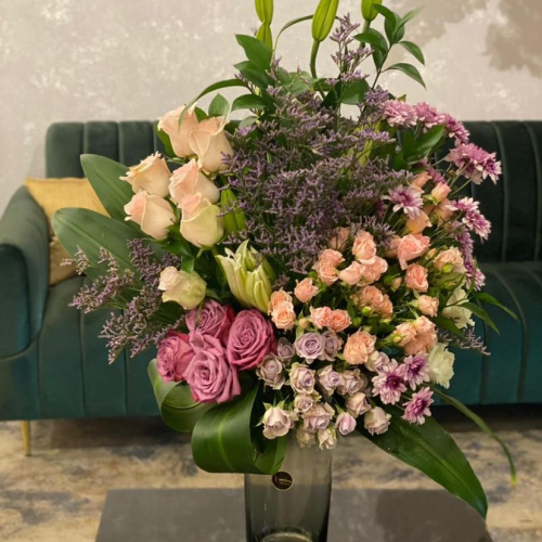 فازة ورد طبيعي N5