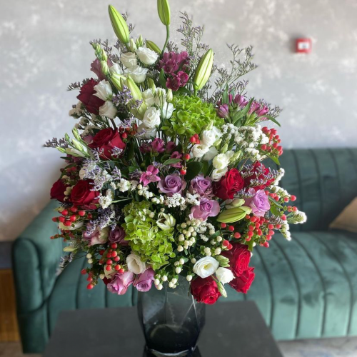 فازة ورد طبيعي N4