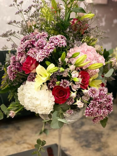 فازة ورد طبيعي N26