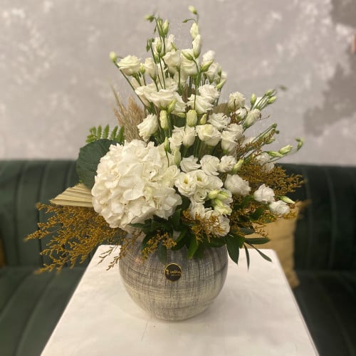 فازة ورد طبيعي N18