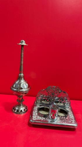 مرش عطر وشمعدان