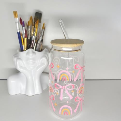 كوب قهوة زجاجي 550ml