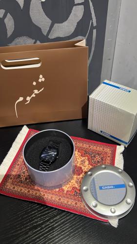 ساعة كاسيو ltp ازرق واسود