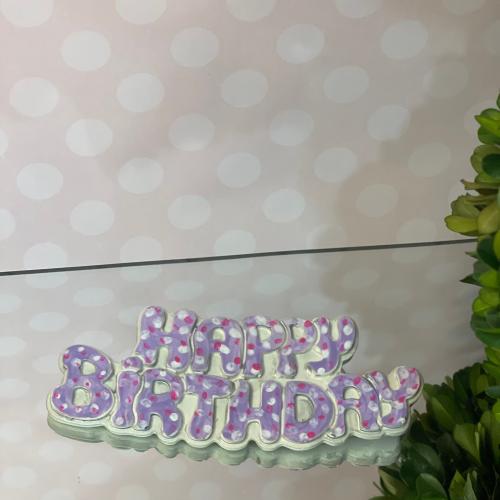 عبارة Happy Birthday