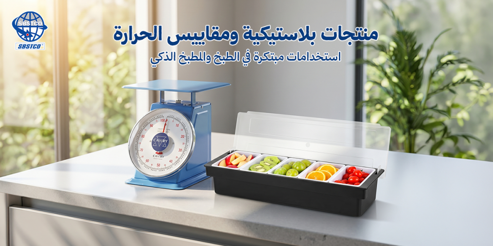 منتجات بلاستيكية ومقاييس الحرارة: استخدامات مبتكرة في الطبخ والمطبخ الذكي