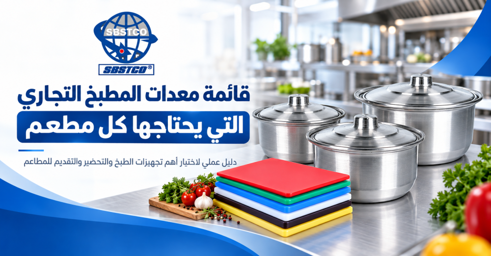 قائمة معدات المطبخ التجاري التي يحتاجها كل مطعم