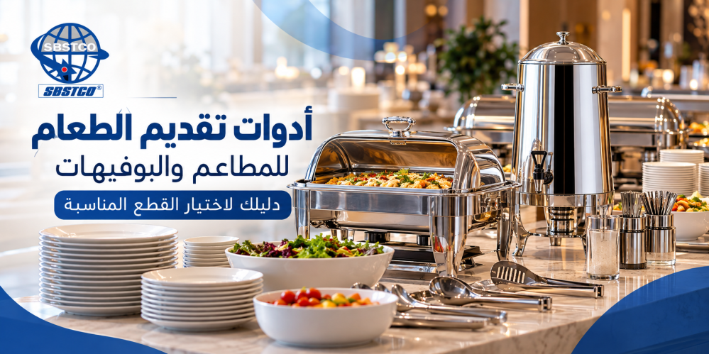 أدوات تقديم الطعام للمطاعم والبوفيهات: دليلك لاختيار القطع المناسبة