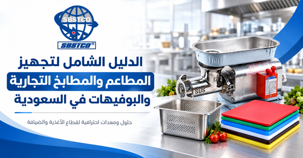 الدليل الشامل لتجهيز المطاعم والمطابخ التجارية والبوفيهات في السعودية
