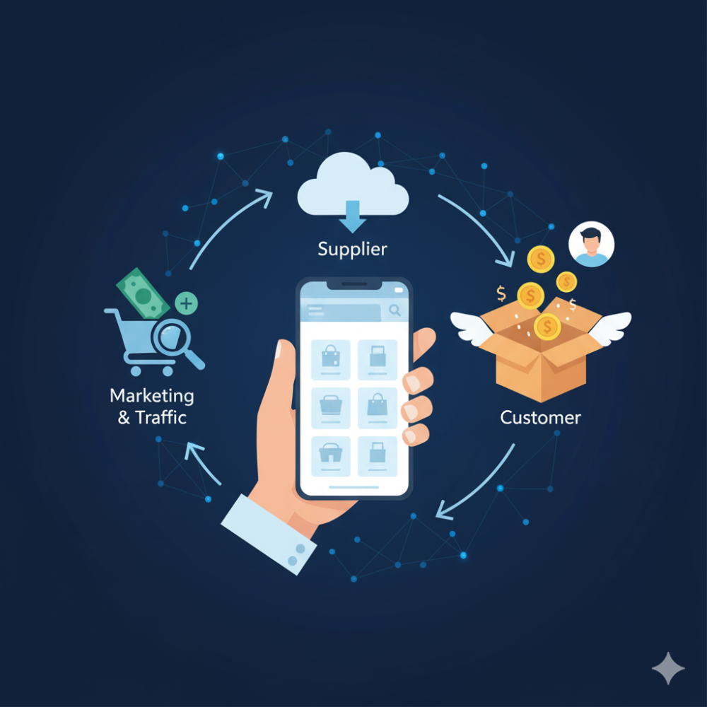 الدروبشيبينغ Dropshipping : كيف تبدأ تجارتك الإلكترونية بـ 0 ريال