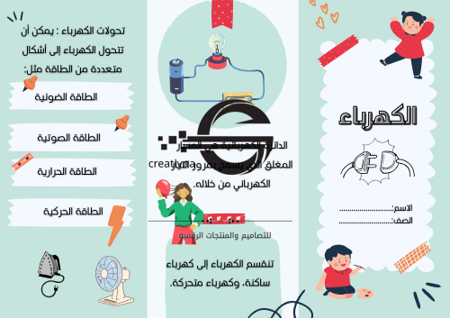 علوم ثالث الكهرباء