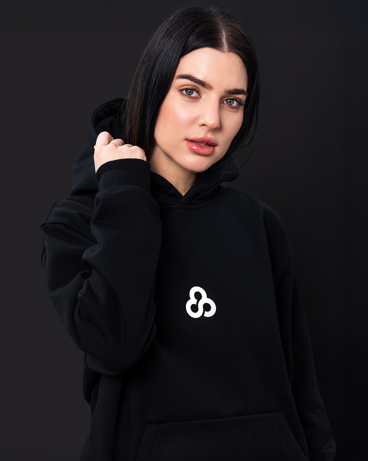 BLACK  HOODIE