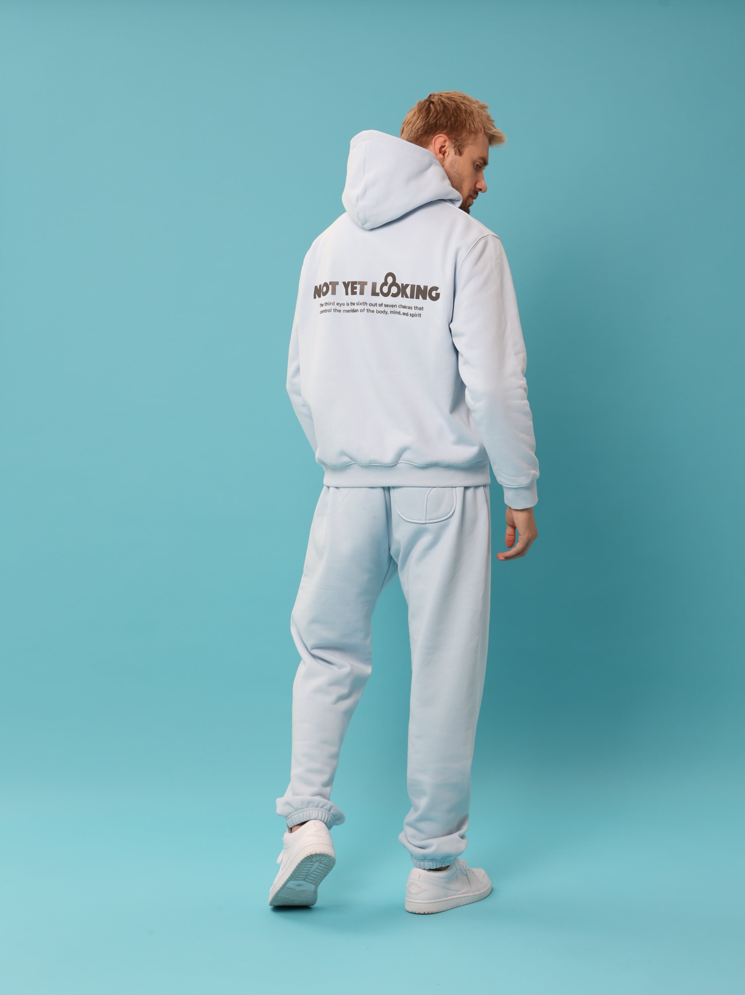 HOODIE  BABY BLUE